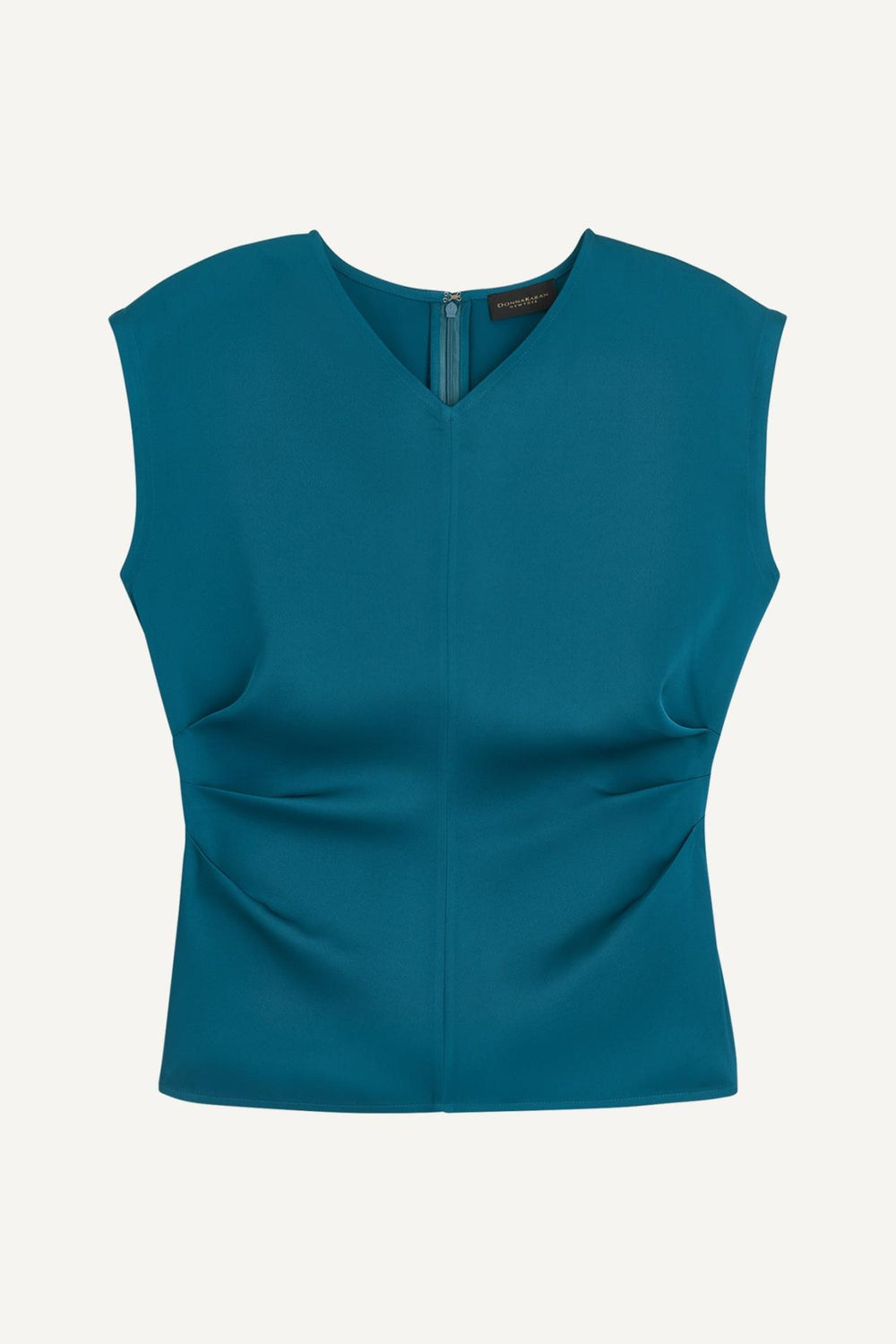 Donna Karan Sweaters And Tops | Women CAP SLEEVE BLOUSE Empire Teal