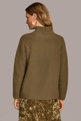 Donna Karan Sweaters And Tops | Women DROP SHOULDER SWEATER Beech