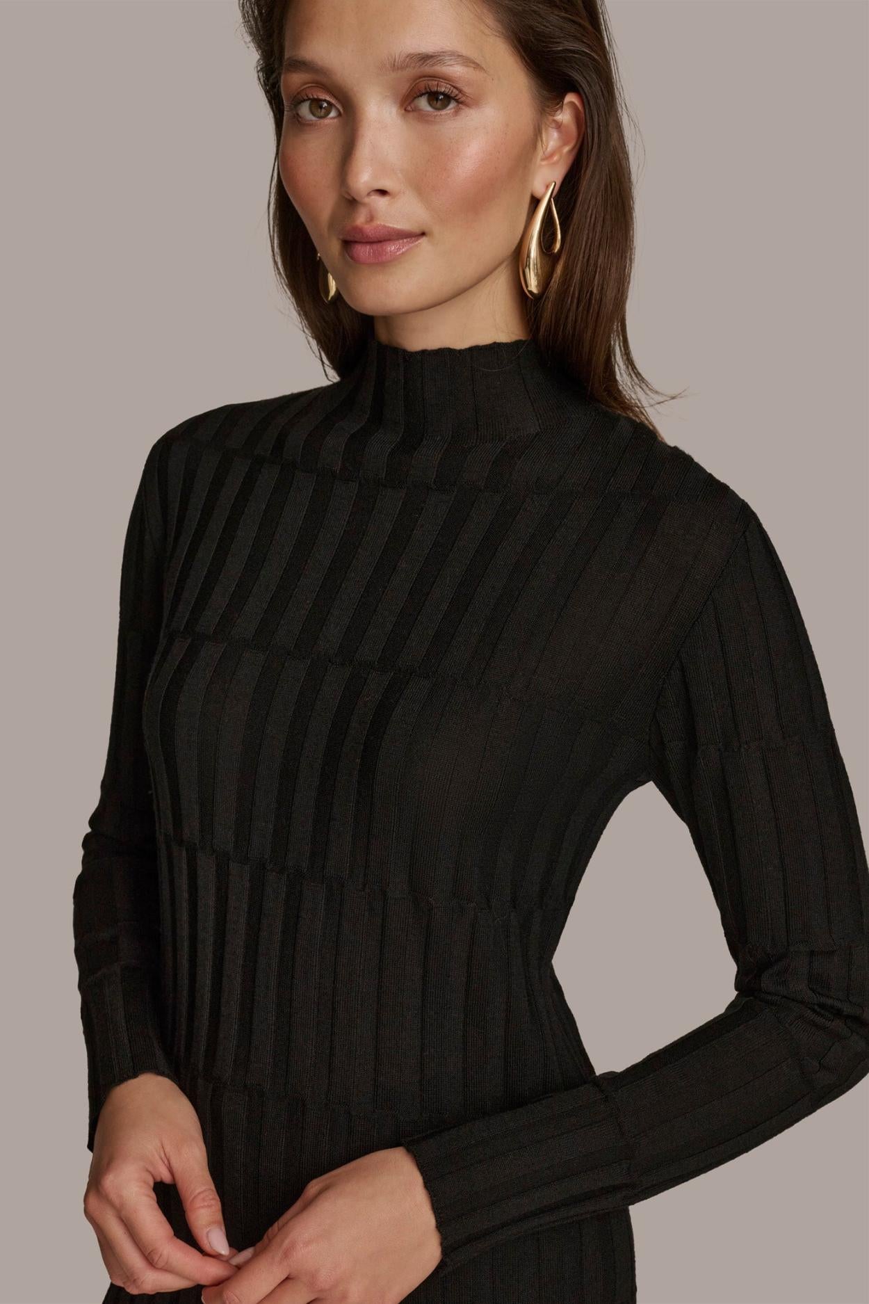 Donna Karan Sweaters And Tops | Women MERINO WOOL SWEATER Black
