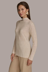 Donna Karan Sweaters And Tops | Women MERINO WOOL SWEATER Ivory