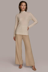 Donna Karan Sweaters And Tops | Women MERINO WOOL SWEATER Ivory