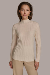 Donna Karan Sweaters And Tops | Women MERINO WOOL SWEATER Ivory