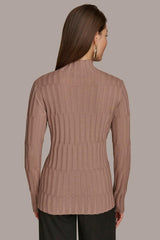 Donna Karan Sweaters And Tops | Women MERINO WOOL SWEATER Mink