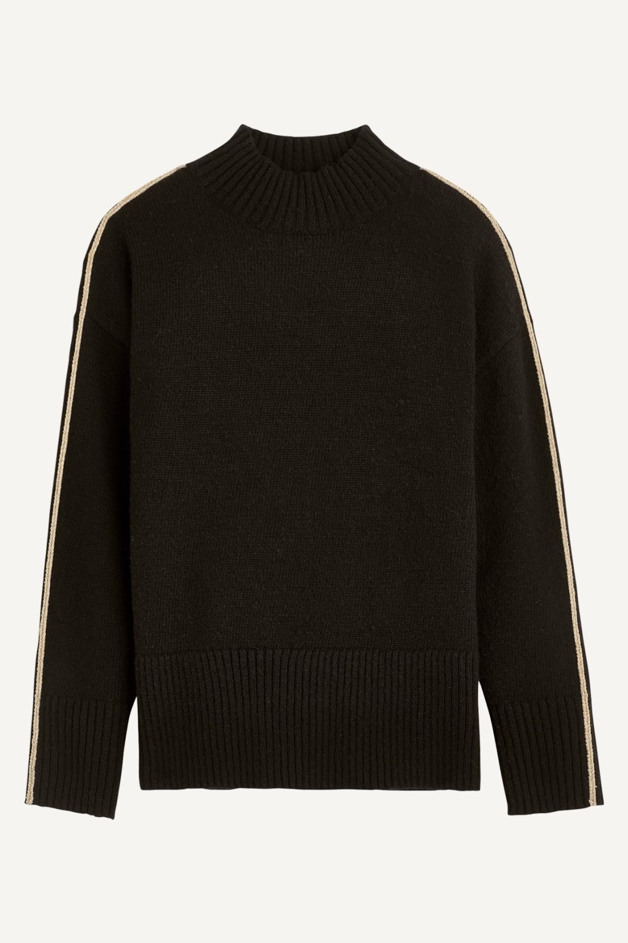Donna Karan Sweaters And Tops | Women MOCK NECK SWEATER Black