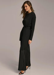 Donna Karan Sweaters And Tops | Women TIE WAIST CARDIGAN Black