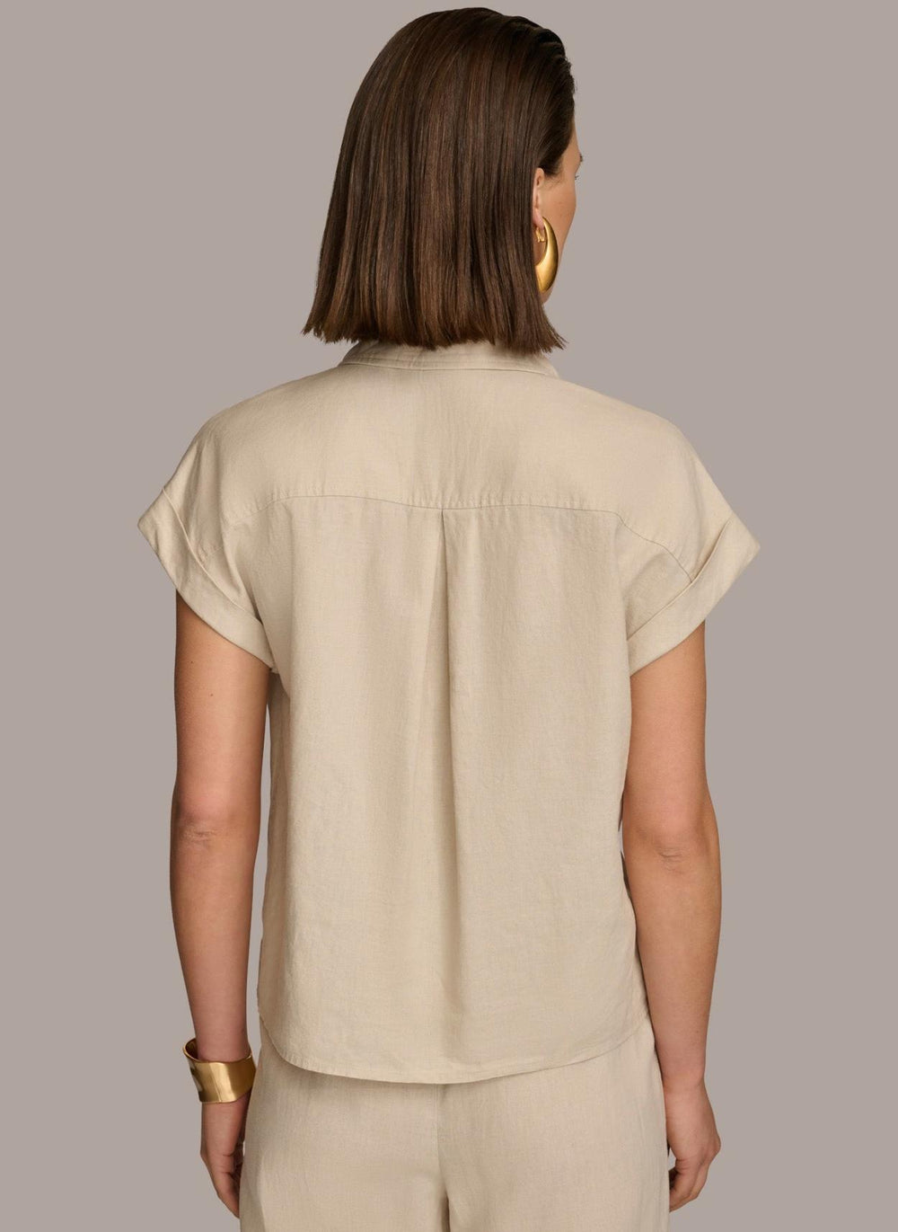 Donna Karan Sweaters And Tops | Women UTILITY TOP Sand